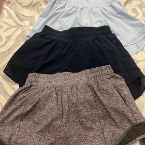 NWOT lululemon Hotty Hot Shorts Bundle
